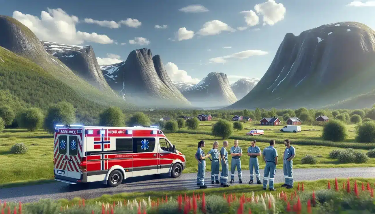 Akuttmedisinsk beredskap norge fungerer hvem samarbeider akutt hjelp hovedbilde