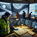 Norwegian health team coordinates crisis response as ambulance arrives in storm